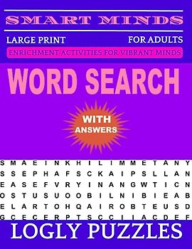 Word Search Book Large Print for Adults: 2400+ words New Fun and Relaxing Puzzles Book for Adults & Seniors with Answers Key