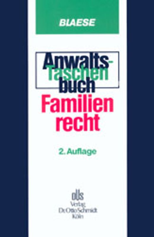 Anwalts-Taschenbuch Familienrecht