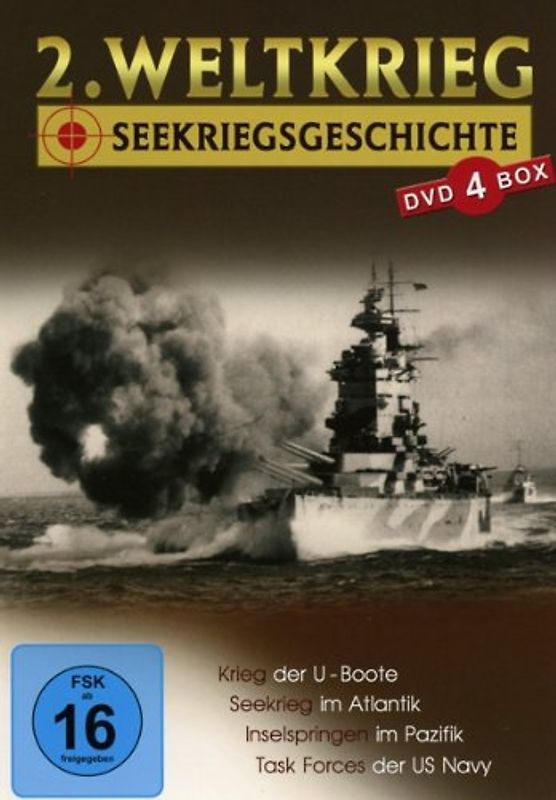 2. Weltkrieg - Seekriegsgeschichte [4 DVDs] DVD