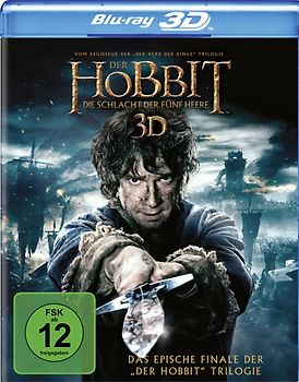 Der Hobbit: Die Schlacht der fünf Heere 3D [4 Discs] 3D Blu-ray Disc