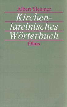 Kirchenlateinisches Wörterbuch