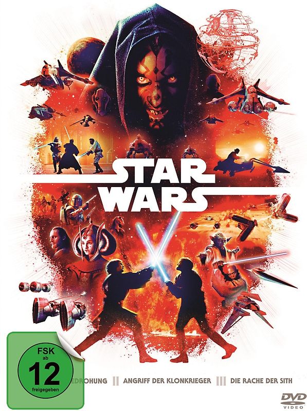 Star Wars Episode I-III Trilogie DVD