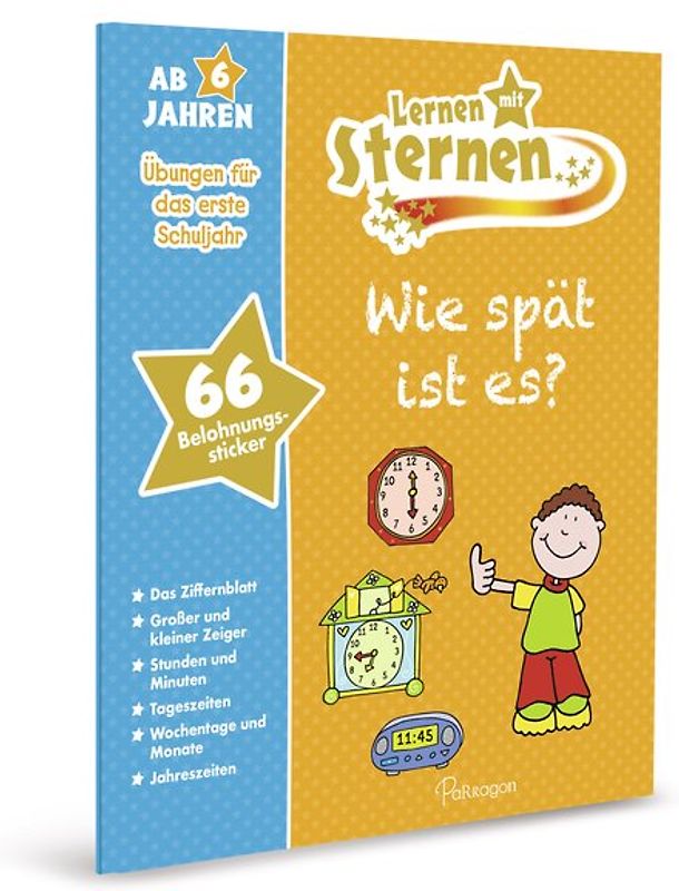 Lernen mit Sternen Wie spät ist es?