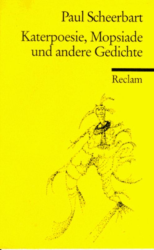 Katerpoesie, Mopsiade und andere Gedichte