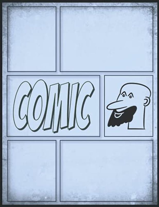 Comics Ünd Mangas Zeichnen Lernen: Anime Zeichnen Lernen Leer Buch || Comic Papier zum Zeichnen | Din A4 - 100 Seiten Originelles Geschenk Für Mann