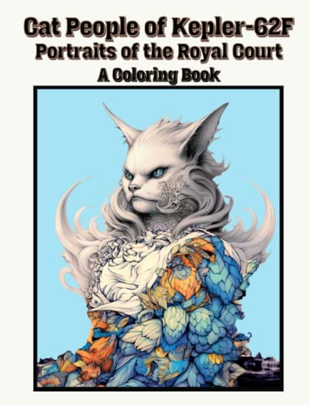 Cat-People of Kepler-62F Portraits of the Royal Court: Humanoid Aliens from Planet Kepler-62F
