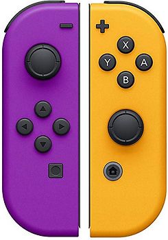 Nintendo Switch Joy Con Set Mandos lila naranja