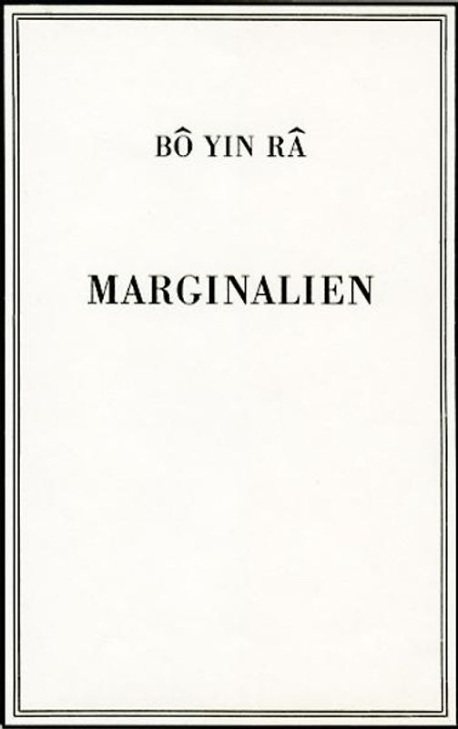 Marginalien
