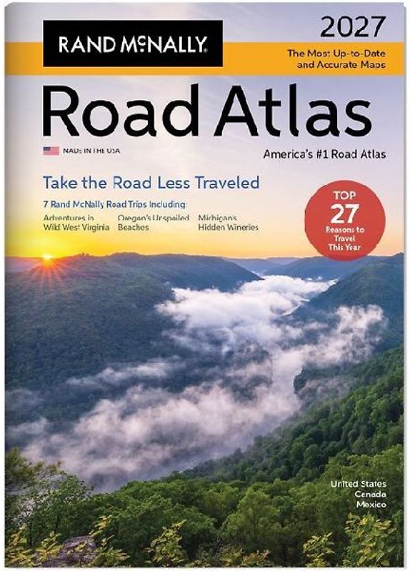 Rand McNally 2027 Road Atlas