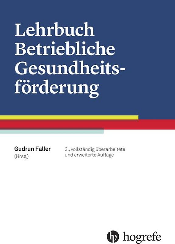 Lehrbuch Betriebliche Gesundheitsförderung