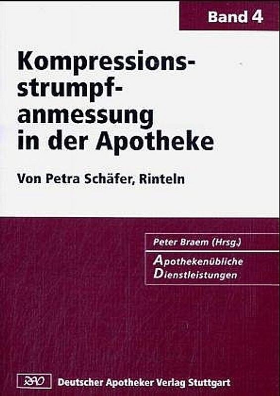 Apothekenübliche Dienstleistungen Band 4