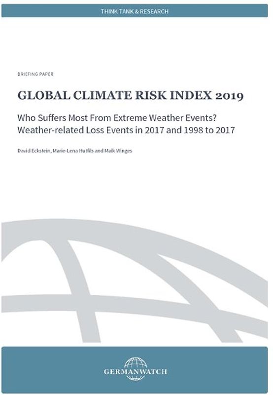 Global Climate Risk Index 2019