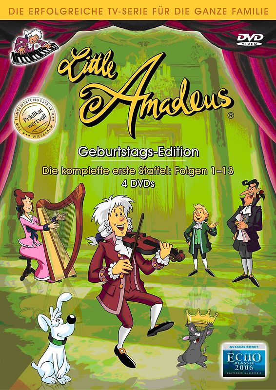 Little Amadeus - Staffel 1 Folge 1 - 13 DVD