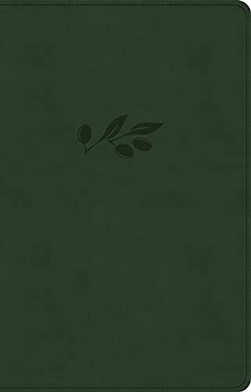 NASB Large Print Personal Size Reference Bible, Olive Leathertouch, Indexed