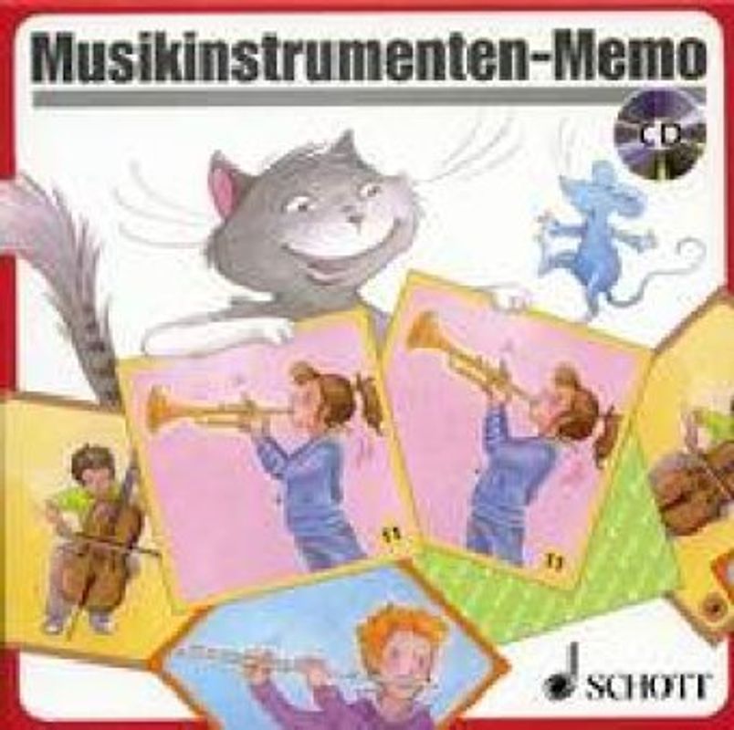 Musikinstrumenten-Memo. Ausgabe mit CD.