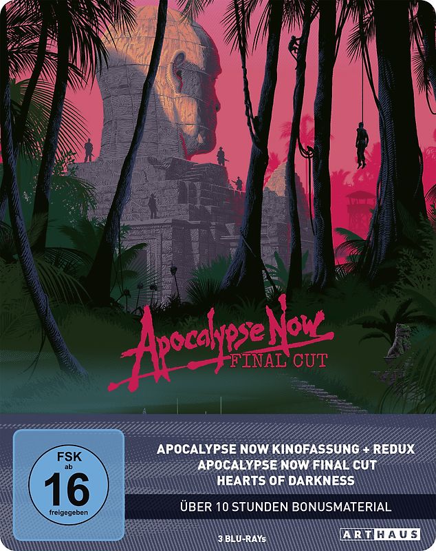 Apocalypse Now - Final Cut [Limited 40th Anniversary Steelbook Edition, 4 Discs] Blu-ray Disc