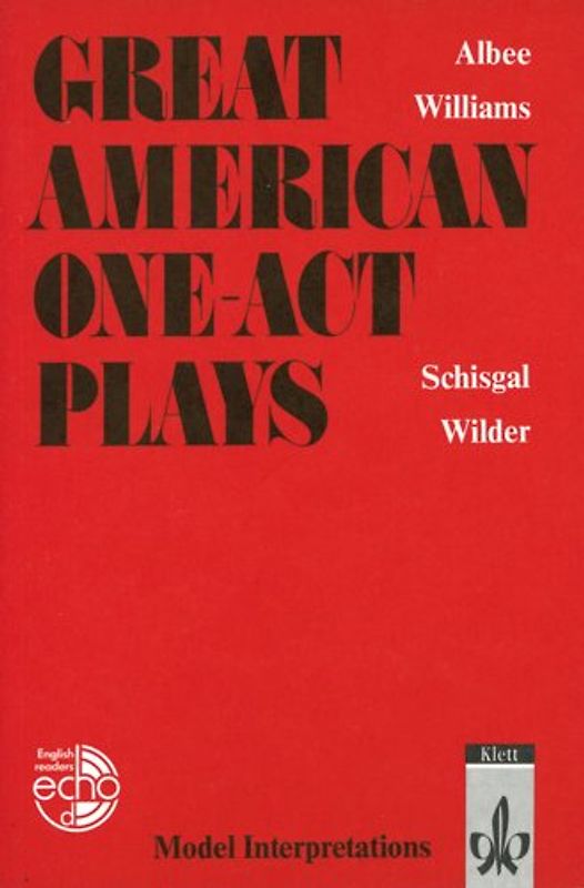 Great American One-act Plays