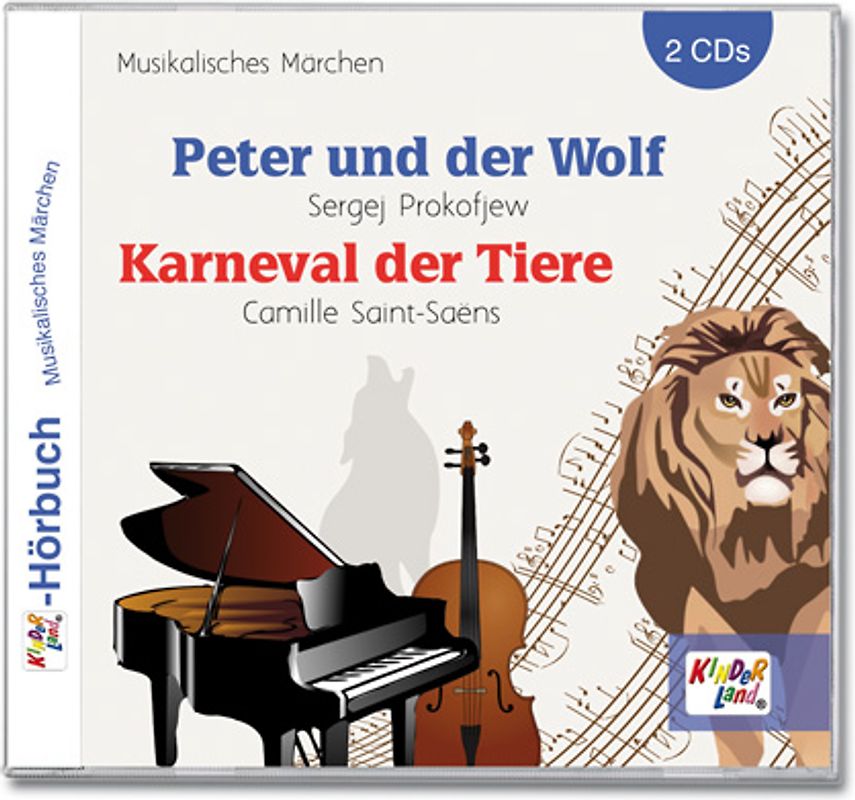 Peter und der Wolf / Karneval der Tiere 2CD