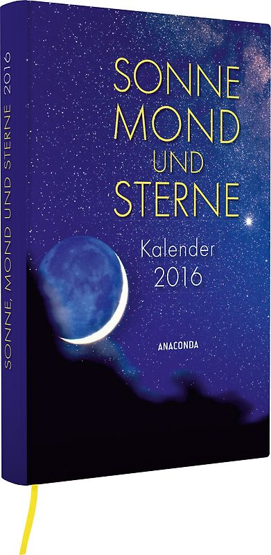 Kalender Sonne, Mond und Sterne 2016