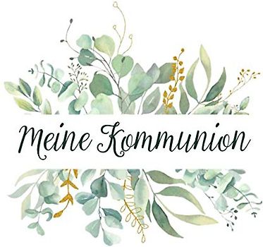 Meine Kommunion: Erinnerungsalbum & Kommunionsalbum für Jungen und Mädchen | Geschenk zur Kommunion | Gästebuch Kommunion
