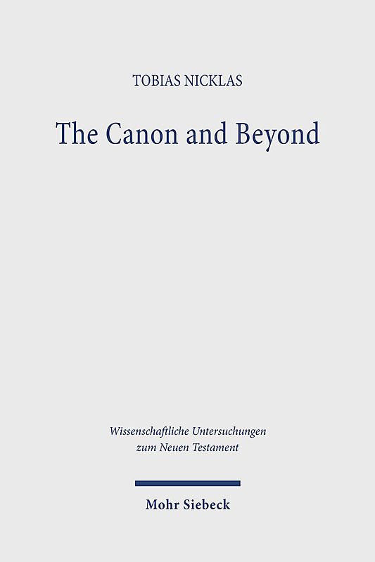 The Canon and Beyond