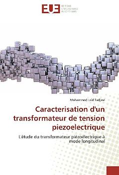 Caracterisation d'un transformateur de tension piezoelectrique