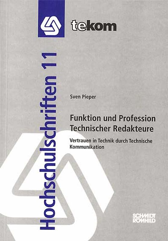 Funktion und Profession Technischer Redakteure