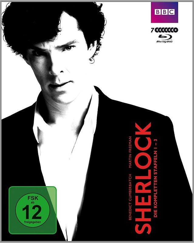 Sherlock - Staffel 1-3 [7 Discs] Blu-ray Disc
