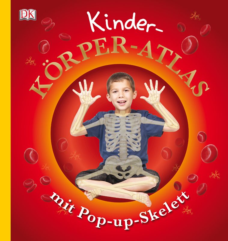 Kinder-Körper-Atlas mit Pop-up-Skelett