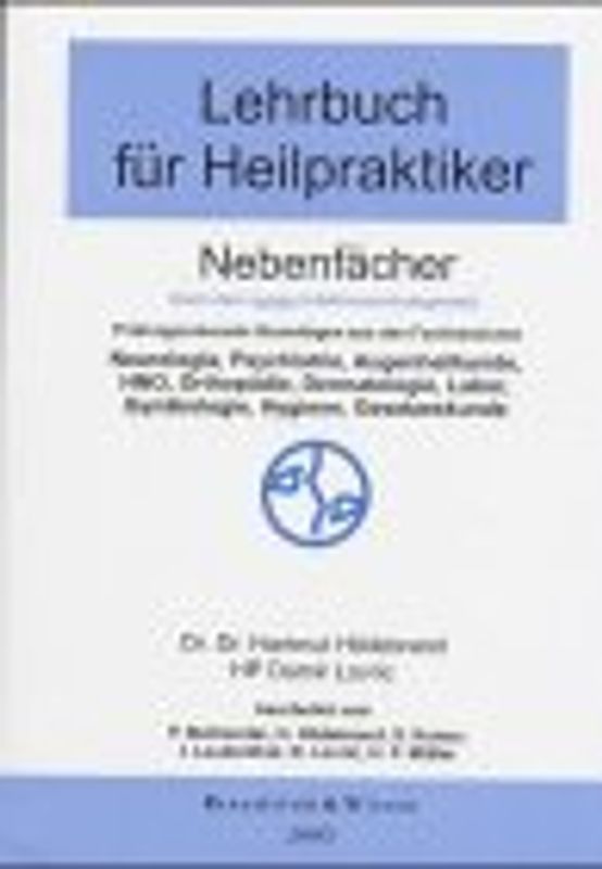 Lehrbuch für Heilpraktiker, Nebenfächer