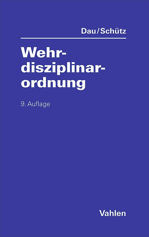 Wehrdisziplinarordnung