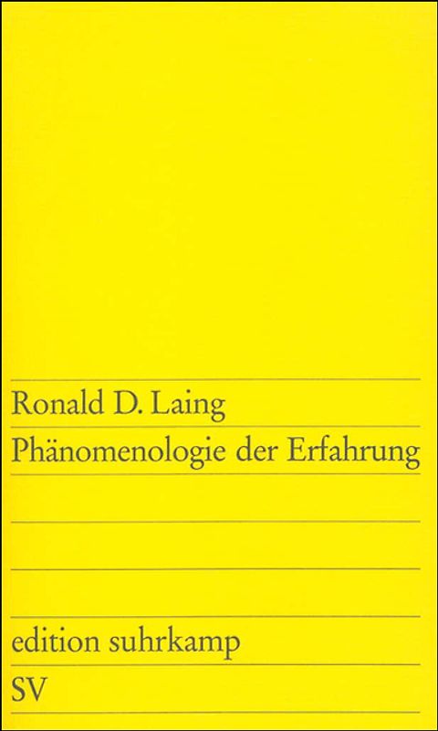 Phänomenologie der Erfahrung