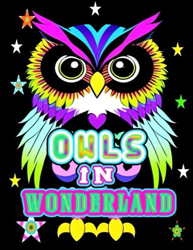 OWLS IN WONDERLAND: A Charming Relaxation and Calmness Coloring Adventure for Dreamers