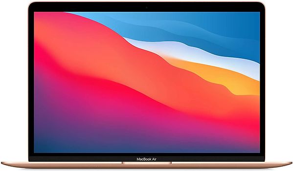 Apple MacBook Air 13.3" (True Tone Retina Display) M1 (8-Core GPU) 8 GB RAM 512 GB PCIe SSD [Late 2020] gold