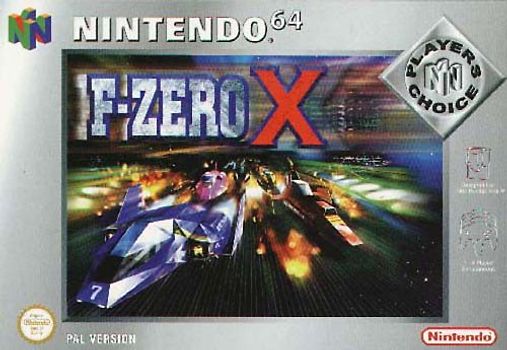 F Zero X Players choice Nintendo 64