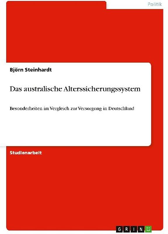 Das australische Alterssicherungssystem