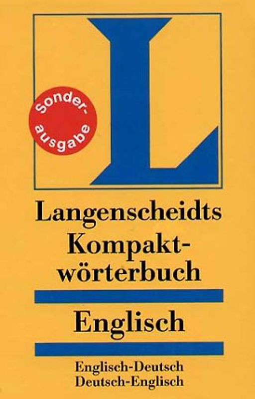 Kompaktwörterbuch Englisch