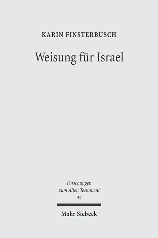 Weisung für Israel