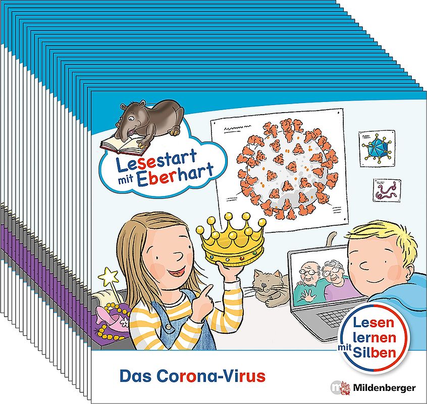 Lesestart mit Eberhart – Sonderheft: Das Corona-Virus (VPE 25)