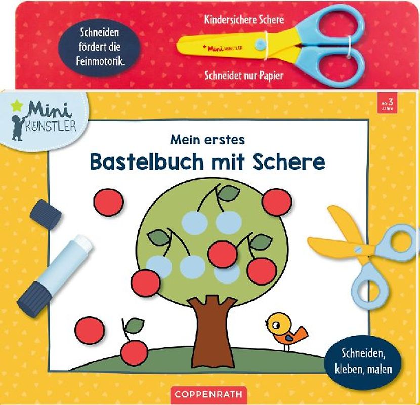 Mein erstes Bastelbuch mit Schere