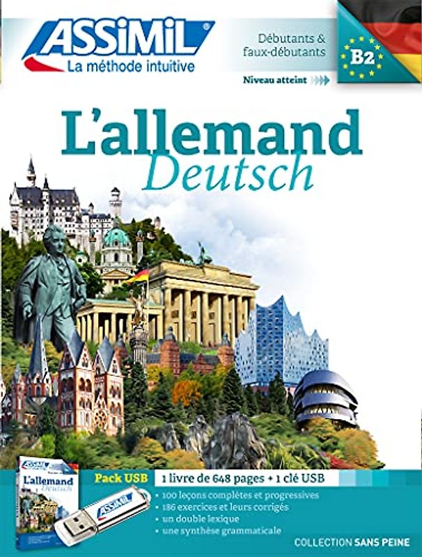 ASSiMiL L'allemand - MP3-Sprachkurs USB - Niveau A1-B2