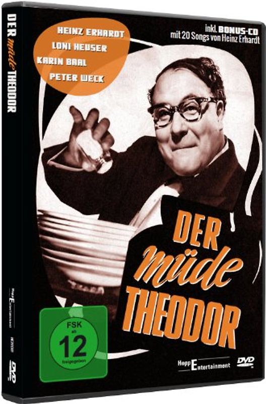 Der müde Theodor mit Heinz Erhardt - [inkl. CD] DVD
