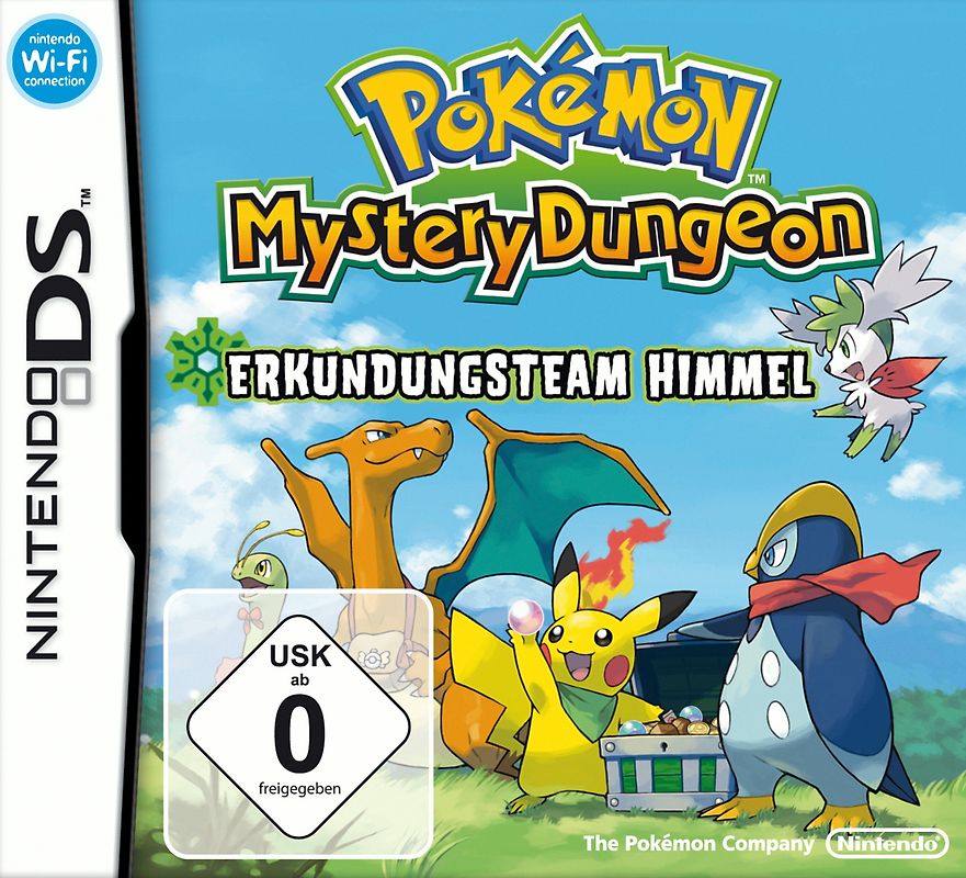 Pokémon Mystery Dungeon: Erkundungsteam Himmel Nintendo DS