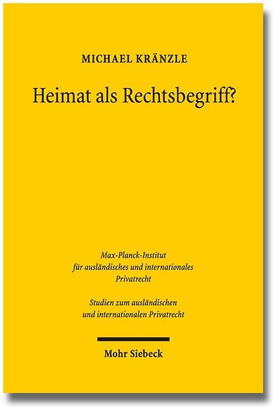 Heimat als Rechtsbegriff?