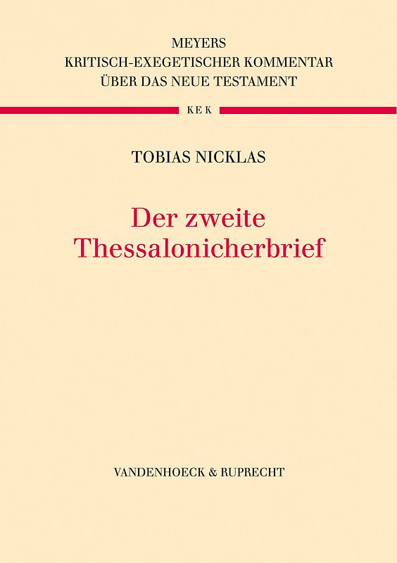 Der Zweite Thessalonicherbrief
