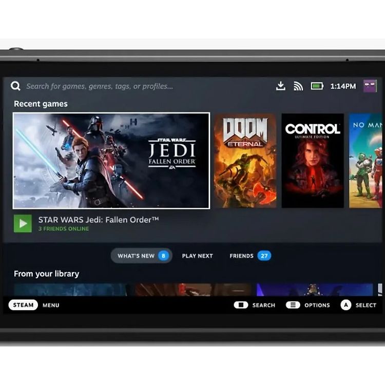 Refurbished Valve Steam Deck LCD 64GB zwart kopen | rebuy