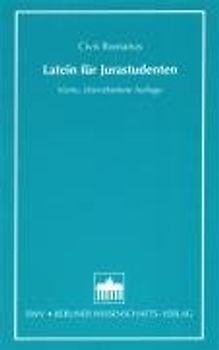 Latein für Jurastudenten
