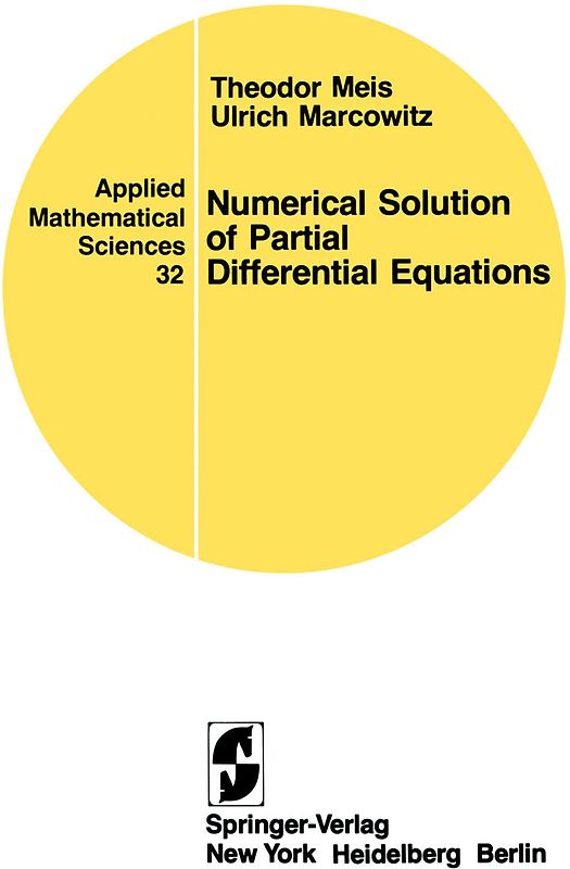 Numerical Solution of Partial Differential Equations