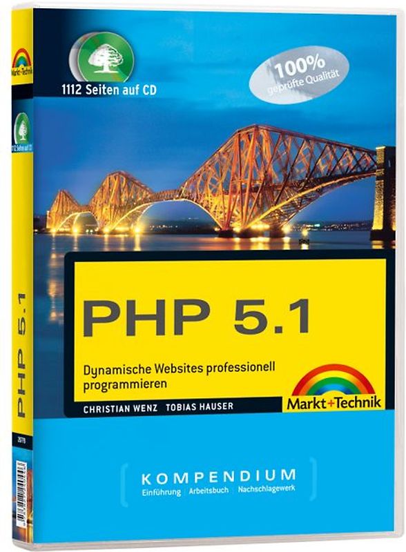 PHP 5.1 Kompendium - eBook auf CD-ROM. Dynamische Websites professionell programmieren