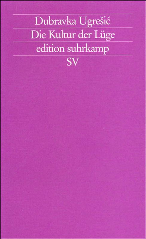 Die Kultur der Lüge